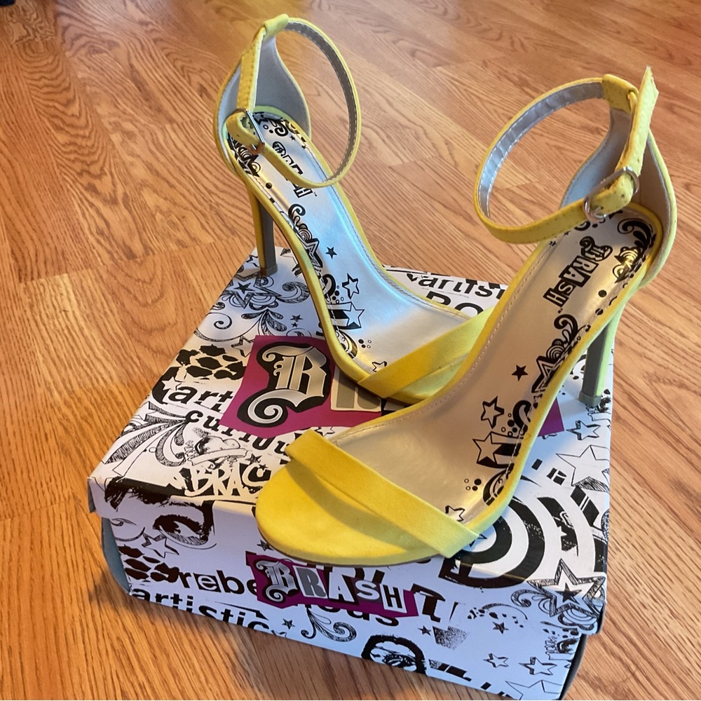 Brash Yellow Women's Heels